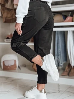 Spodnie Damskie>Dstreet Spodnie damskie chinosy CHINOSKA czarne UY2560