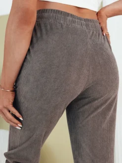 Spodnie Damskie>Dstreet Spodnie damskie dresowe BEAR szare UY2072