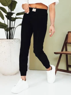 Spodnie Damskie>Dstreet Spodnie damskie dresowe BRINAT granatowe UY2046