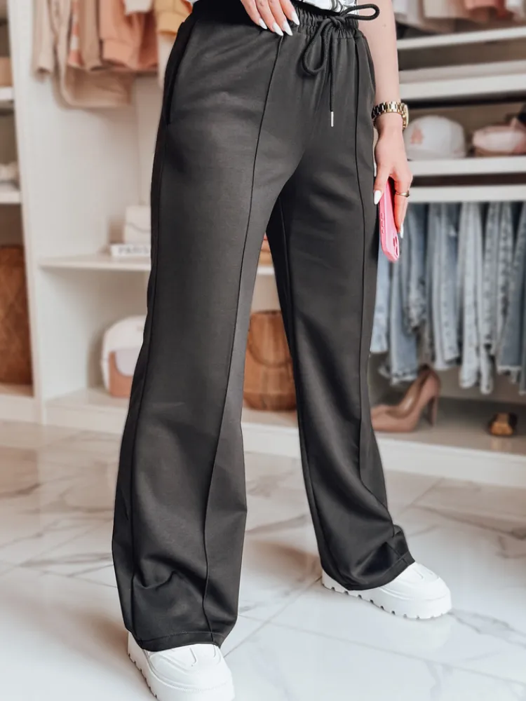 Spodnie Damskie>Dstreet Spodnie damskie dresowe DRESSANIK czarne UY2704