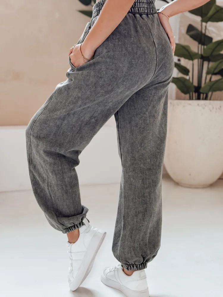 Spodnie Damskie|Jeansy Damskie>Dstreet Spodnie damskie DREY szare UY2021