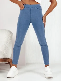 Spodnie Damskie>Dstreet Spodnie damskie GRACEST jasnoniebieskie UY2183