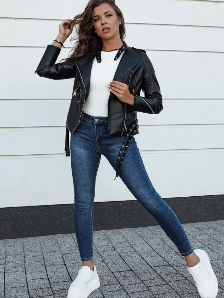 Spodnie Damskie|Jeansy Damskie>Dstreet Spodnie damskie jeansowe slim fit ACORN ciemnoniebieskie UY2155