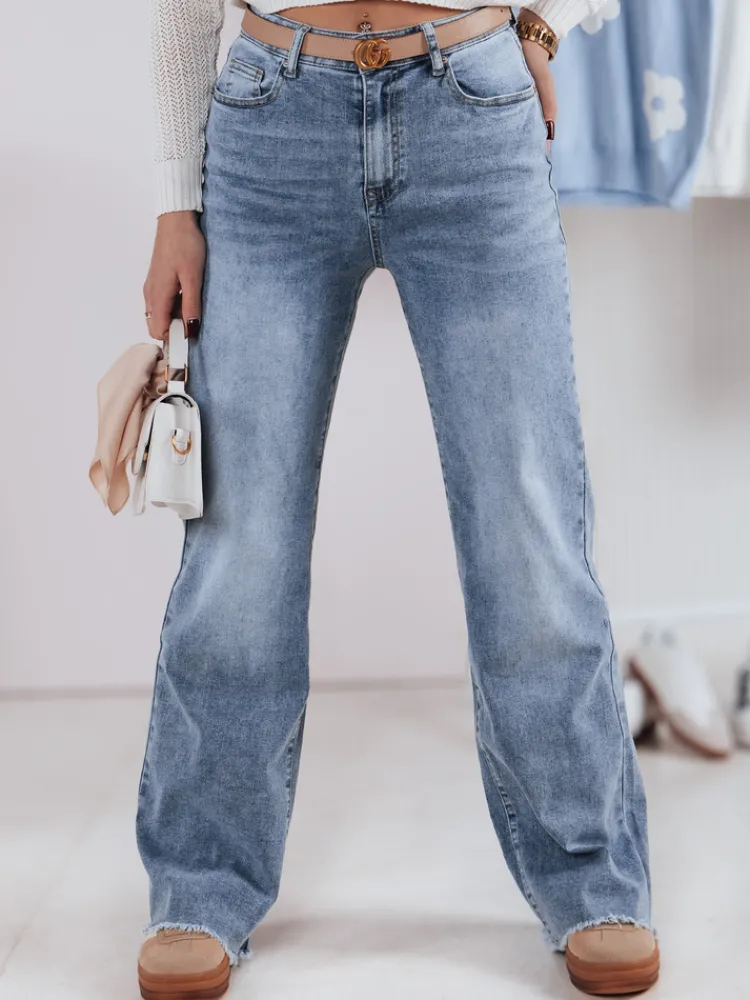 Spodnie Damskie|Jeansy Damskie>Dstreet Spodnie damskie jeansowe baggy BLUEFLEX UY2355