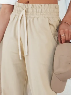 Spodnie Damskie>Dstreet Spodnie damskie KLINTAL beżowe UY2097