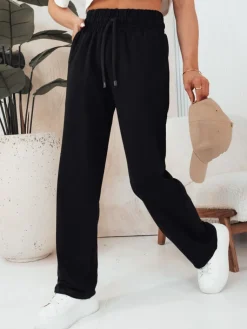 Spodnie Damskie>Dstreet Spodnie damskie KLINTAL czarne UY2096