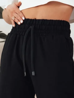 Spodnie Damskie>Dstreet Spodnie damskie KLINTAL czarne UY2096