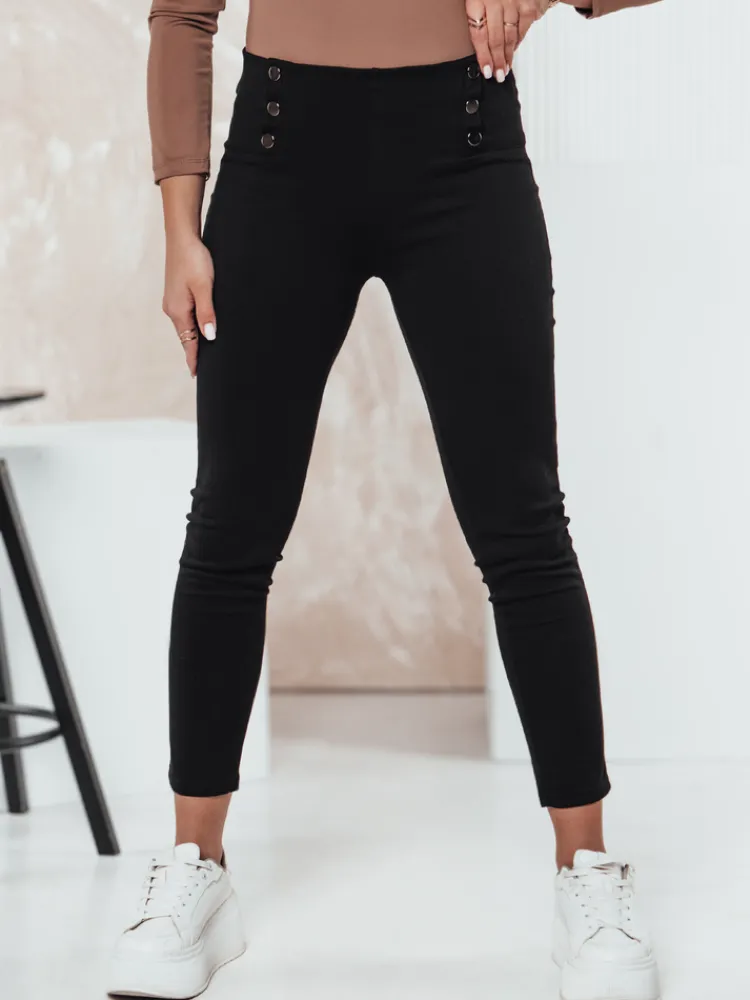 Spodnie Damskie>Dstreet Spodnie damskie MODSTORY czarne UY2178