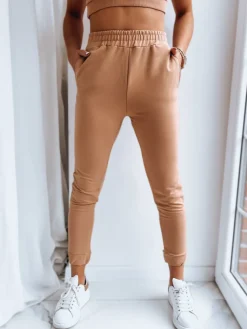 Spodnie Damskie>Dstreet Spodnie damskie MY HONEY kamelowe UY1416