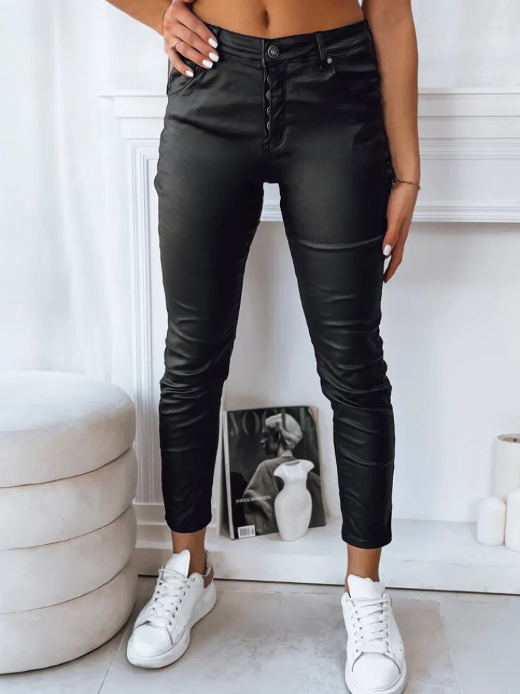 Spodnie Damskie>Dstreet Spodnie damskie WEST czarne UY1777