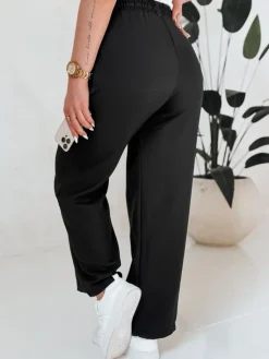 Spodnie Damskie>Dstreet Spodnie damskie wide leg MILLIVIO czarne UY2659