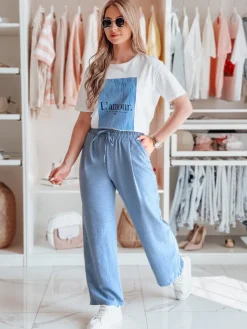 Spodnie Damskie><noscript><img width=