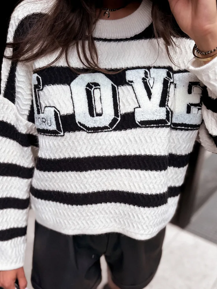 Swetry Damskie>Dstreet Sweter damski CHLOE biały MY1972