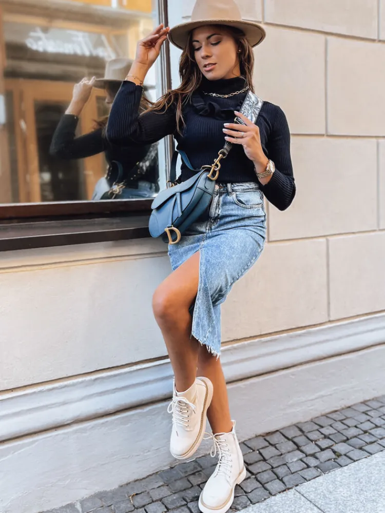 Swetry Damskie>Dstreet Sweter damski NOAH granatowy MY1452