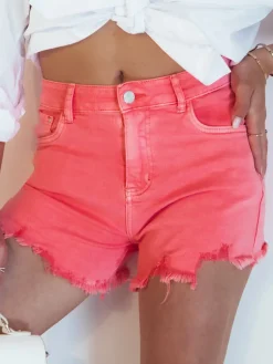 Spodenki Damskie>Dstreet Szorty damskie SUNYLOOK różowe SY0362