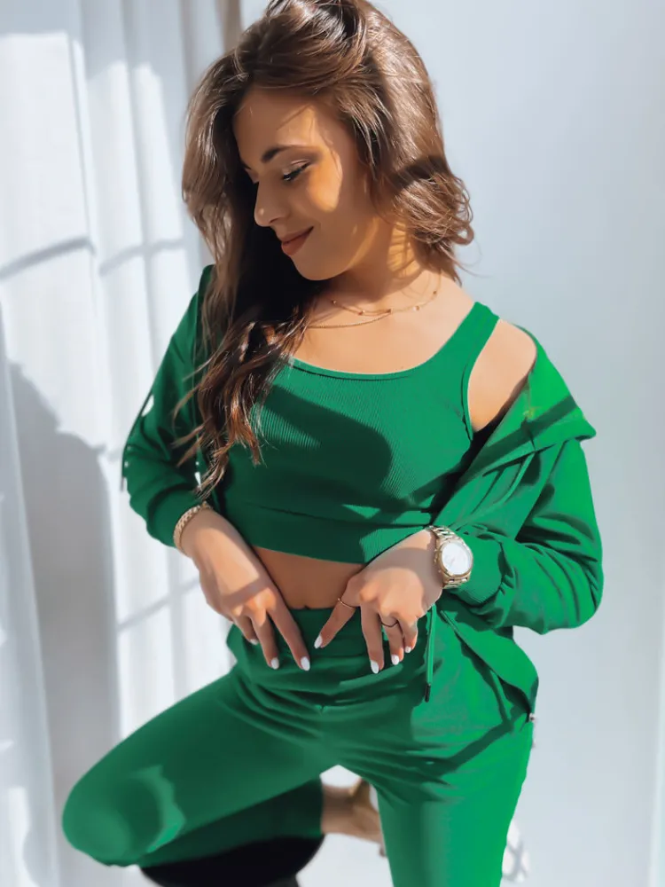 T-Shirty Damskie>Dstreet Top damski MY DARLING zielony RY2173