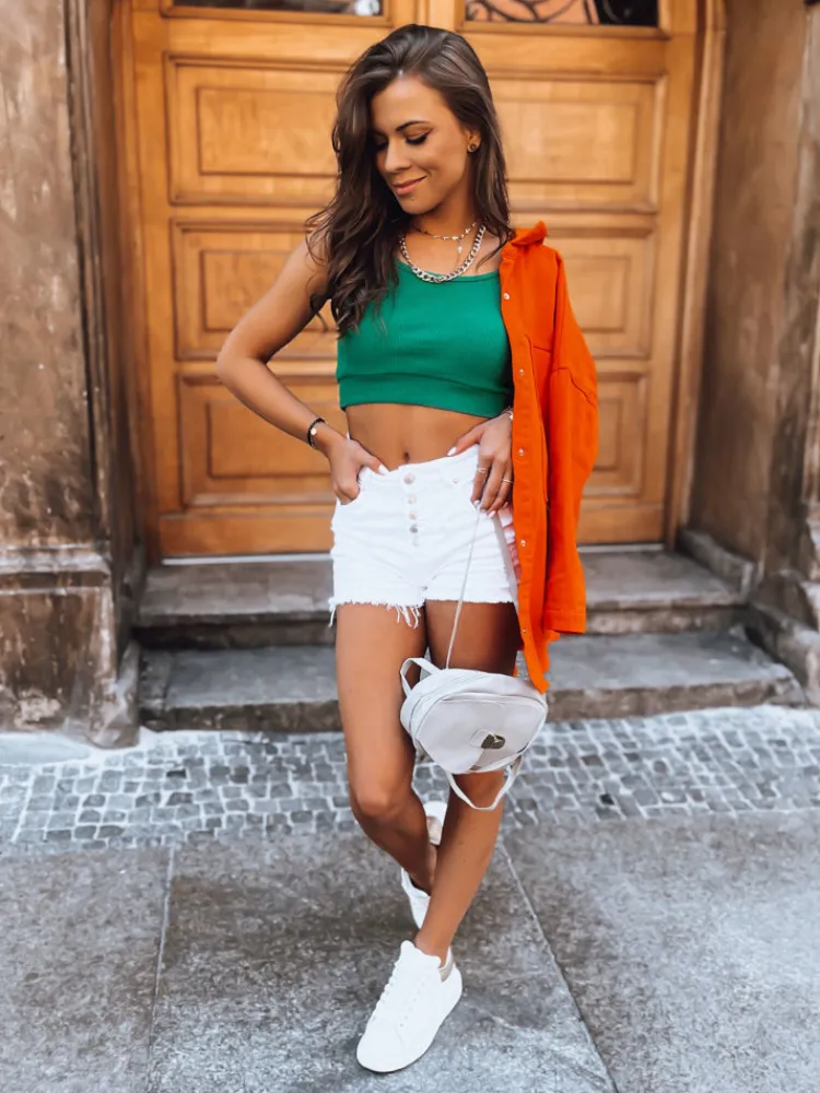 T-Shirty Damskie>Dstreet Top damski MY DARLING zielony RY2173z