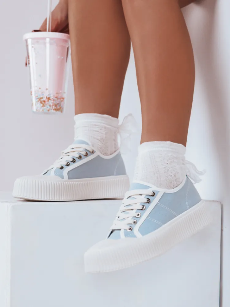 Trampki|Buty Sportowe>Dstreet Trampki damskie ELIDA niebieskie ZY0145