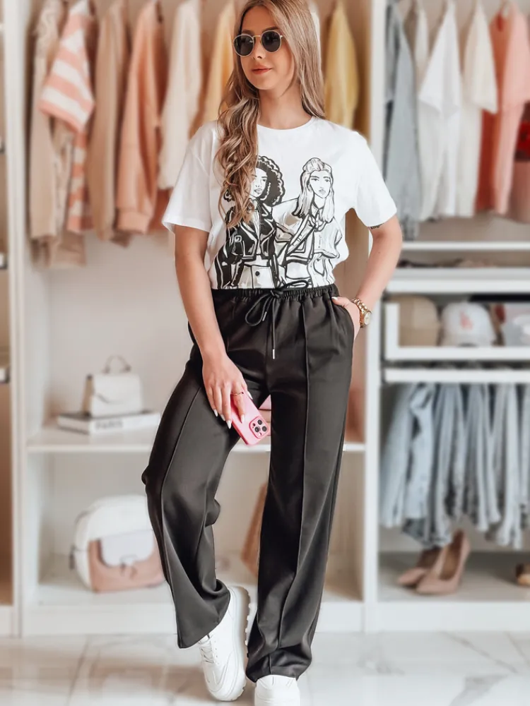 T-Shirty Damskie>Dstreet T-shirt damski COMIS biały RY2608