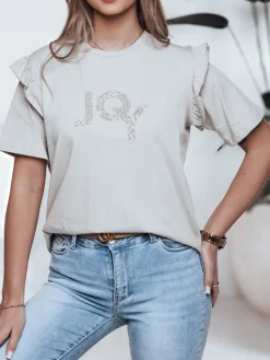 T-Shirty Damskie|Bluzki Damskie>Dstreet T-shirt damski JOY pistacjowy RY2525