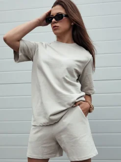 T-Shirty Damskie>Dstreet T-shirt damski SWAN pistacjowa RY2533