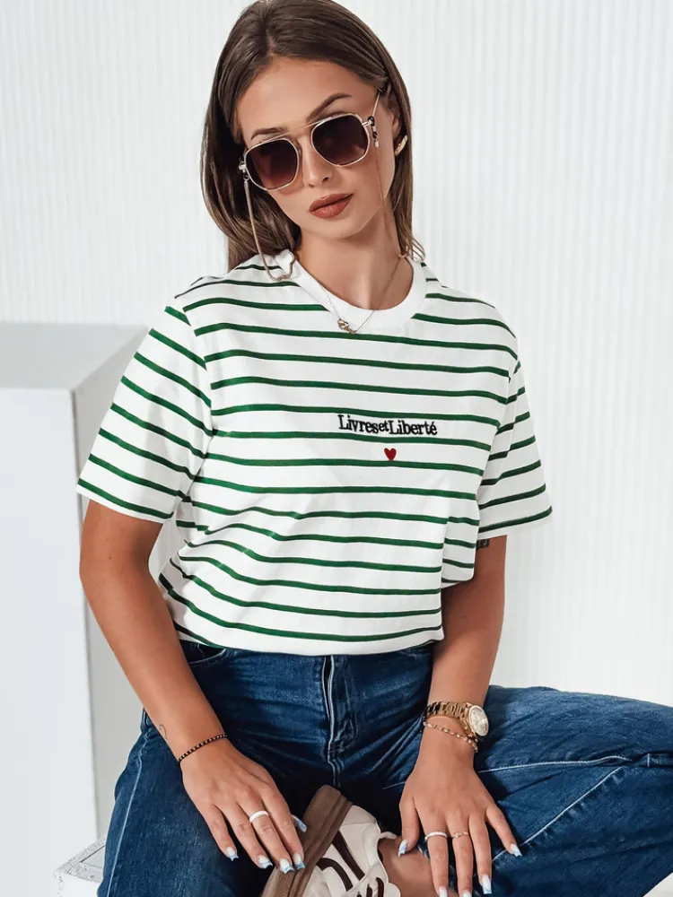 T-Shirty Damskie>Dstreet T-shirt damski TUMULS biały RY2573