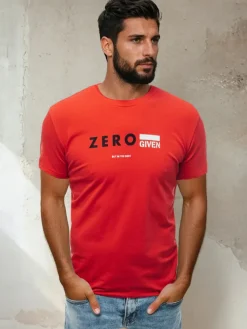 Koszulki Męskie>Dstreet T-shirt męski z nadrukiem czerwony RX4742